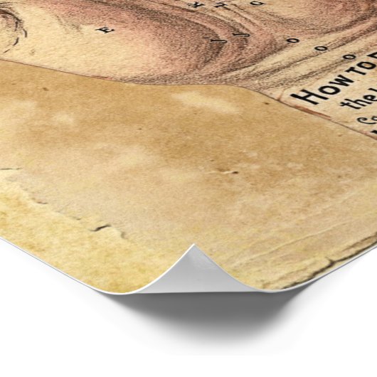 Palm Reading Poster ポスター (角)