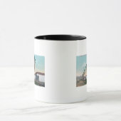 Palm RowCalistoga, CAのビュー マグカップ (中央)