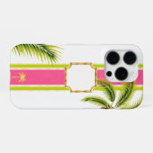 Palm Royale オリジナルモノグラム iPhoneケース iPhone 16 Proケース (裏面横)