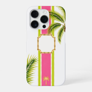 Palm Royale オリジナルモノグラム iPhoneケース iPhone 16 Proケース