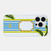 Palm Royale Poolside Blue オリジナルスマホケース iPhoneケース (裏面横)