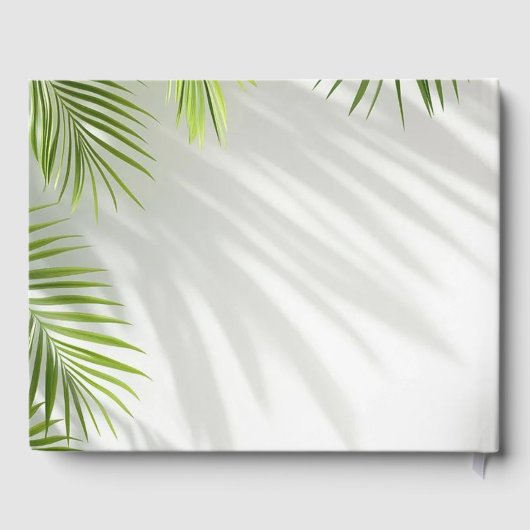 Palm Shadows Romance & Sea Wedding ゲストブック (裏面)