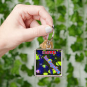 「Palm Sky: I LOVEロサンゼルス3」キーチェーン キーホルダー (手)