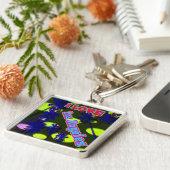 「Palm Sky: I LOVEロサンゼルス3」キーチェーン キーホルダー (側面)