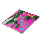 「Palm Sky: I LOVE California 3」タイル タイル (側面)