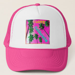 「Palm Sky: I LOVE California 3」帽子 キャップ