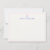 Palm, Social Club aesthetic, note card 招待状 (正面)