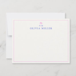 Palm, Social Club aesthetic, note card 招待状