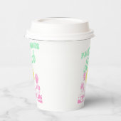 palm springs bachelorette party retro desert 紙コップ (左)