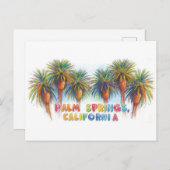 Palm springs california ポストカード (正面/裏面)