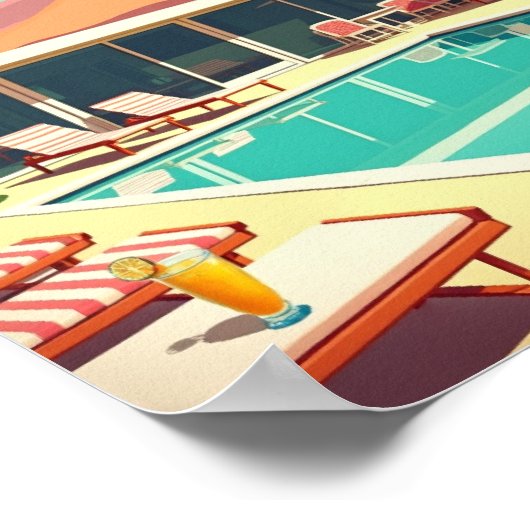 Palm Springs – Retro Paradise ポスター (角)