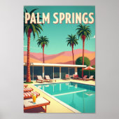 Palm Springs – Retro Paradise ポスター (正面)