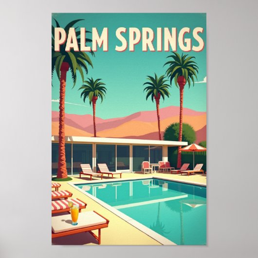 Palm Springs – Retro Paradise ポスター (正面)