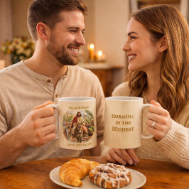 Palm Sunday Jesus Entry into Jerusalem Christian コーヒーマグカップ