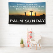 Palm Sunday Scripture at Sunrise 横断幕 (インサイチュ)
