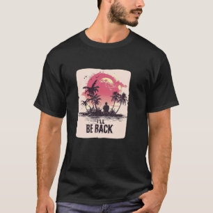 Palm Treのクール下にStatementのコスチュームを戻す Tシャツ