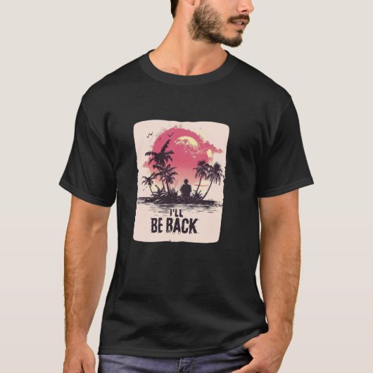 Palm Treのクール下にStatementのコスチュームを戻す Tシャツ (正面)
