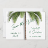 Palm Treeで日付を保存 セーブザデート (正面)