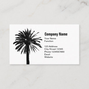 Palm Treeの名刺テンプレート 名刺