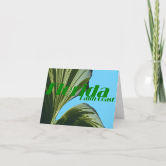 Palm Treeノート・カードの下 カード