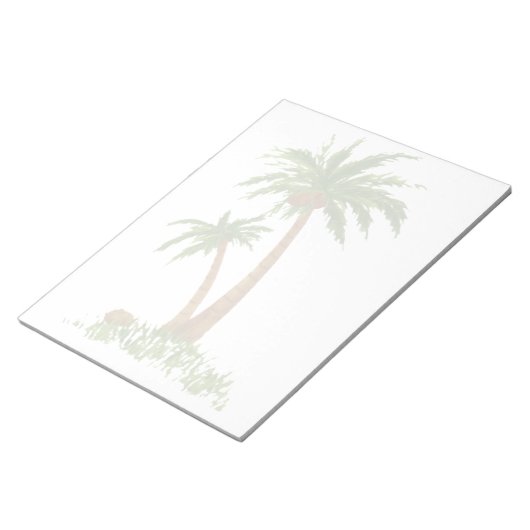 Palm Treeメモ帳11X8.5インチ ノートパッド (アングル)