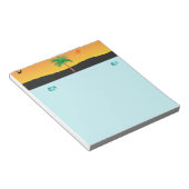 Palm Treeメモ帳 ノートパッド (アングル)