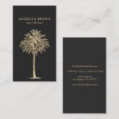 Palm Tree名刺 名刺 (正面/裏面)