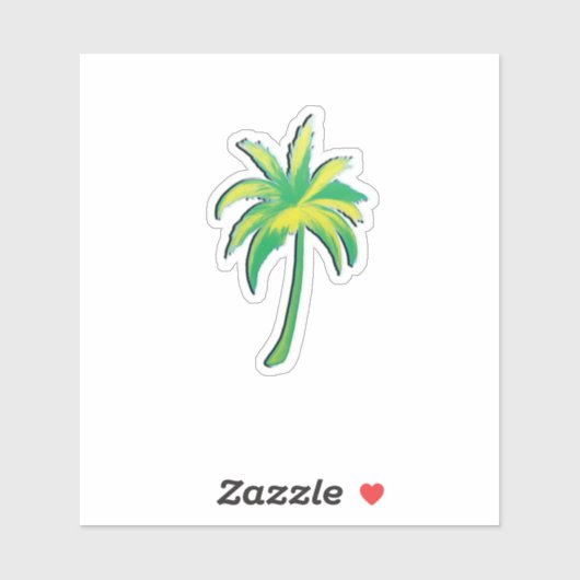 Palm Tree  シール (シート)