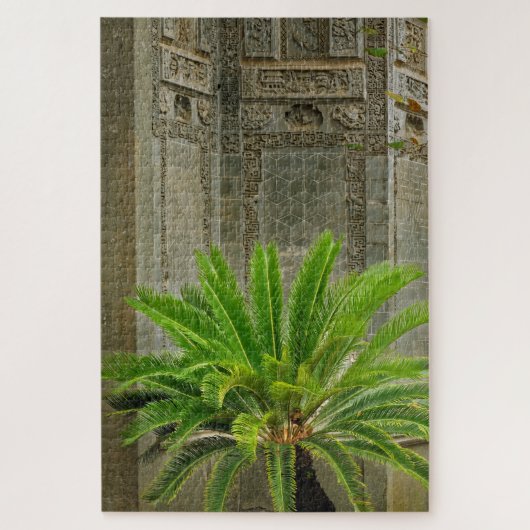 Palm Tree | 中国・宏村 ジグソーパズル (縦)
