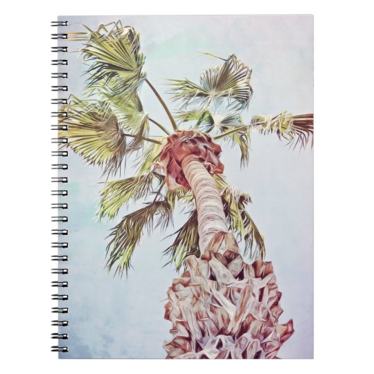 Palm Tree Art Journalノートブック ノートブック (正面)