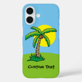 Palm Tree Cartoon iPhoneケース Case-Mate iPhoneケース (裏面)
