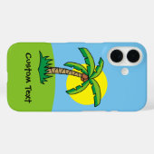 Palm Tree Cartoon iPhoneケース Case-Mate iPhoneケース (裏面 (横))
