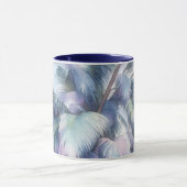 Palm Tree Leaves Close Up Art Mug Cup マグカップ (中央)