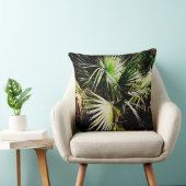 Palm Tree leaves pattern chic tropical クッション (椅子)