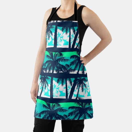 Palm tree pattern エプロン (インサイチュ)