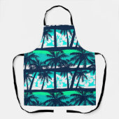 Palm tree pattern エプロン (正面)