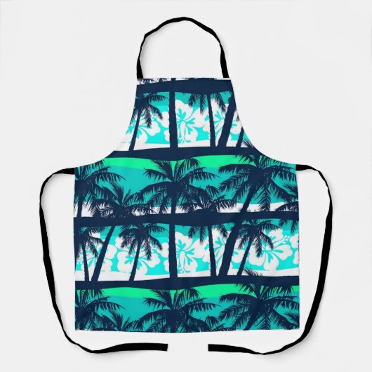 Palm tree pattern エプロン (正面)