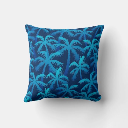 Palm tree pattern クッション (裏面)