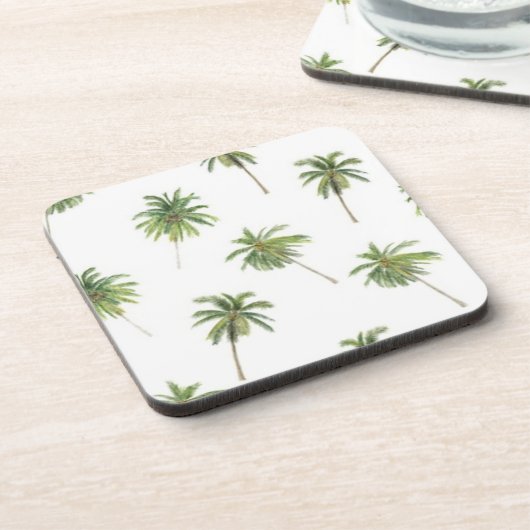 Palm tree pattern コースター (左側)