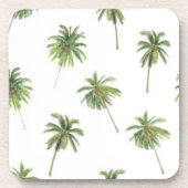 Palm tree pattern コースター (正面)