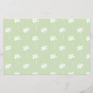 palm tree patterned scrapbooking paper チラシ