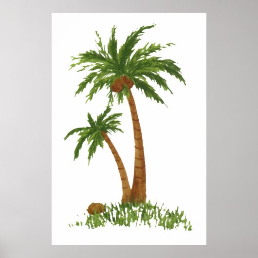 PALM TREE POSTER 24X36" ポスター (正面)