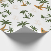 Palm tree seamless pattern ラッピングペーパー (角)