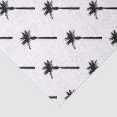 Palm Tree Silhouette Coastal Desert Tropical  薄葉紙 (詳細)