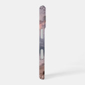 Palm TreesとStormyビーチ iPhone 16ケース (右側面)