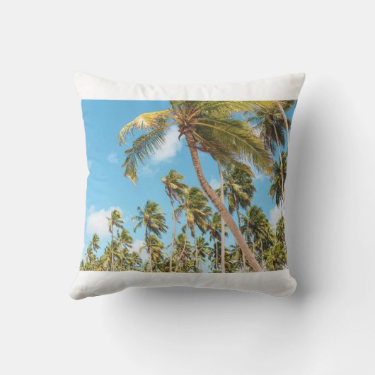Palm trees クッション (裏面)