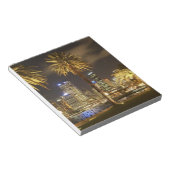 Palm Trees and CBD at Night, Sydney, New South ノートパッド (アングル)