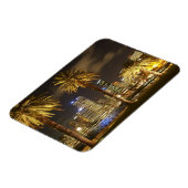 Palm Trees and CBD at Night, Sydney, New South マグネット (左側)