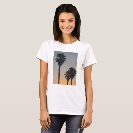 Palm Trees At Sunset Tシャツ (正面フル)