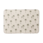 Palm Trees Boho Coastal Farmhouse Bohemian バスマット (正面)
